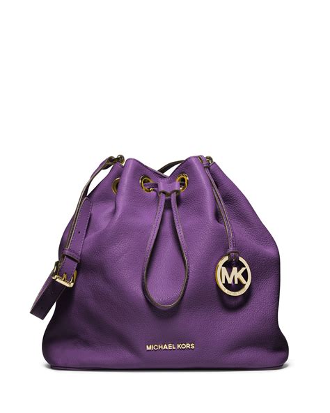 purple michael kors print|Michael Kors purple shoulder bag.